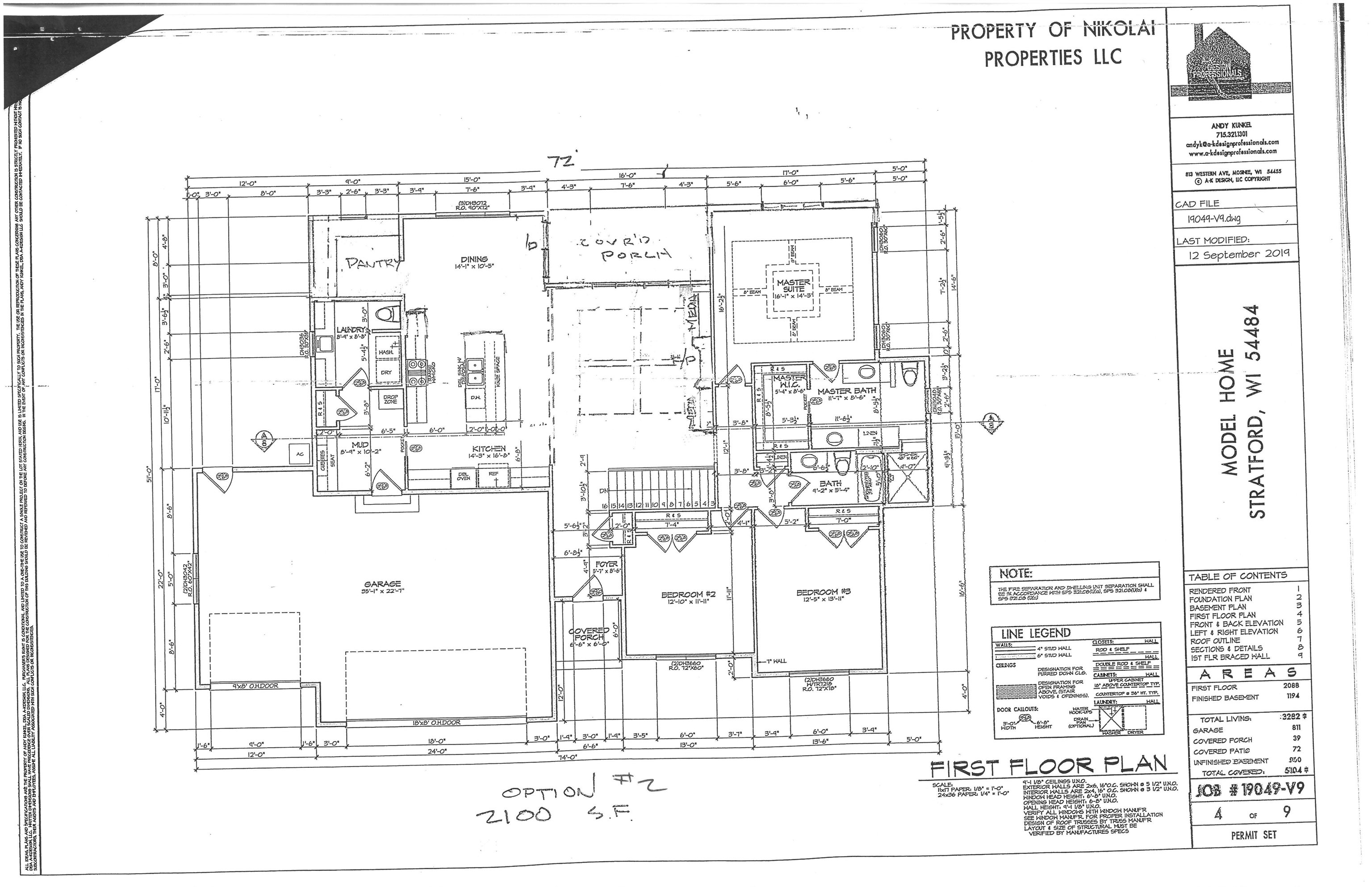 1513 E 20TH STREET, Marshfield, Wisconsin 54449, 3 Bedrooms Bedrooms, ,2 BathroomsBathrooms,Residential,For Sale,1513 E 20TH STREET,22600490
