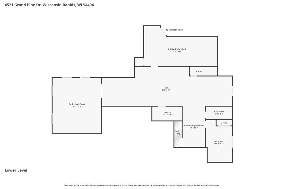 4521 GRAND PINE DRIVE, Wisconsin Rapids, Wisconsin 54494, 4 Bedrooms Bedrooms, ,3 BathroomsBathrooms,Residential,For Sale,4521 GRAND PINE DRIVE,22600705