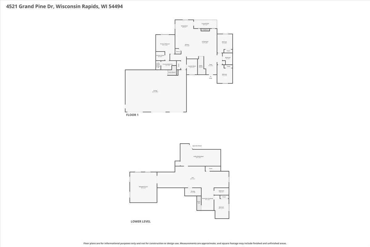 4521 GRAND PINE DRIVE, Wisconsin Rapids, Wisconsin 54494, 4 Bedrooms Bedrooms, ,3 BathroomsBathrooms,Residential,For Sale,4521 GRAND PINE DRIVE,22600705