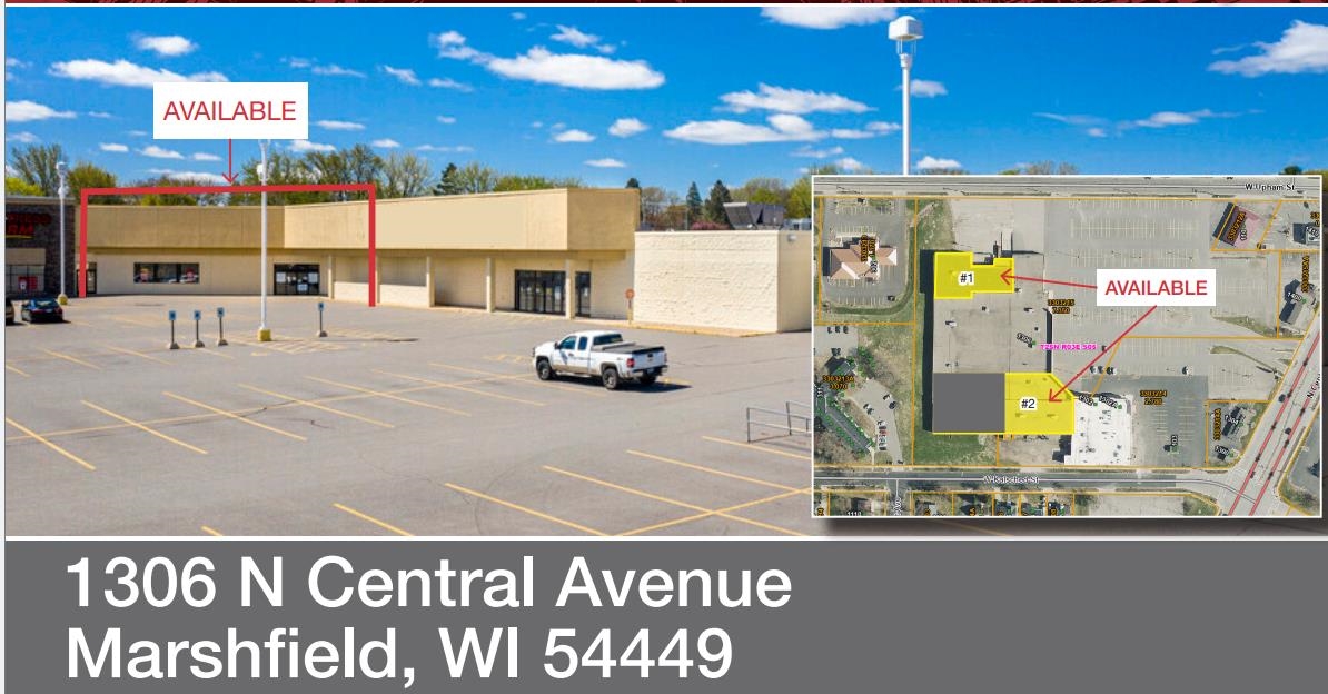 1306 N CENTRAL AVENUE, Marshfield, Wisconsin 54449, ,Commercial/industrial,For Rent,1306 N CENTRAL AVENUE,22600742