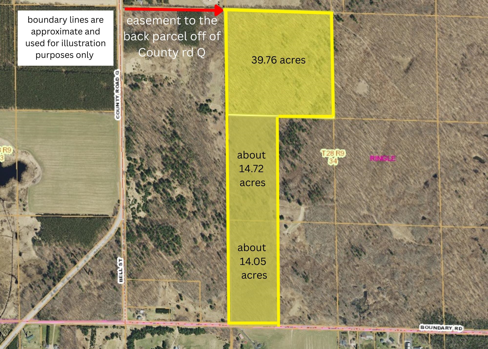 68.53 acres BOUNDARY ROAD, Hatley, Wisconsin 54471, ,Land,For Sale,68.53 acres BOUNDARY ROAD,22600826