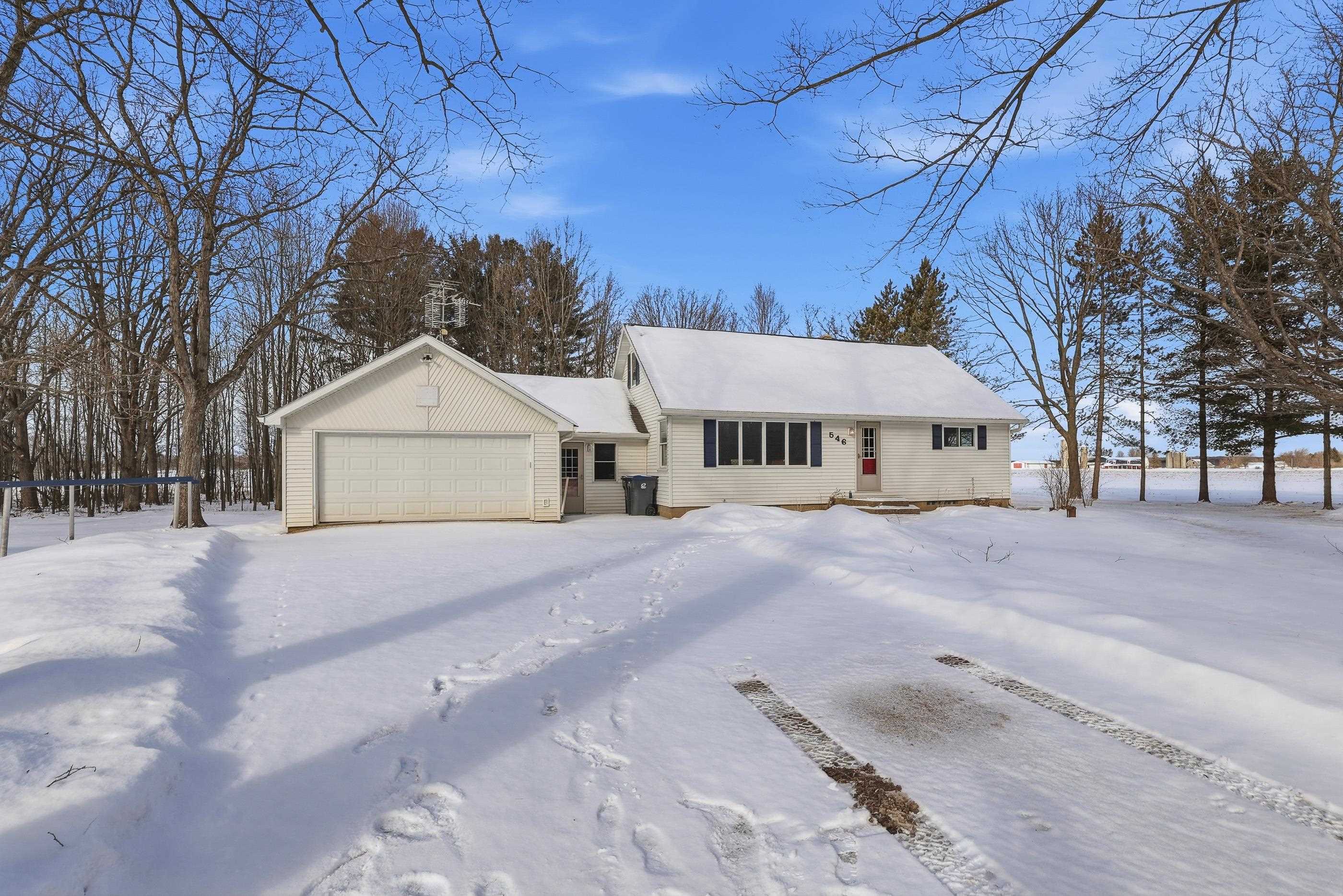 546 COUNTY ROAD G, CARSON, Wisconsin 54443, 4 Bedrooms Bedrooms, ,1 BathroomBathrooms,Residential,For Sale,546 COUNTY ROAD G,22600916