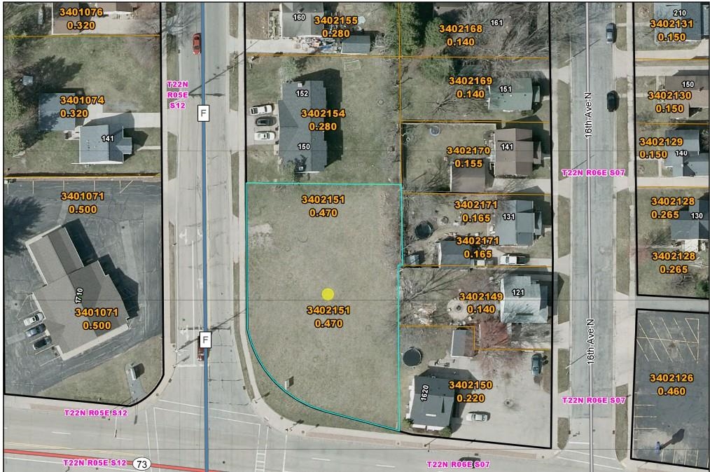 1640 W GRAND AVENUE, Wisconsin Rapids, Wisconsin 54495, ,Land,For Sale,1640 W GRAND AVENUE,22601111