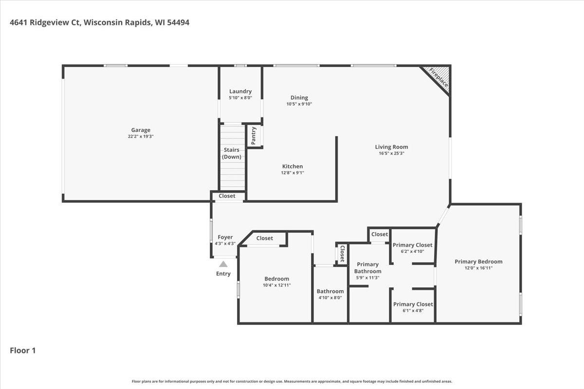 4641 RIDGEVIEW COURT, Wisconsin Rapids, Wisconsin 54494, 2 Bedrooms Bedrooms, ,3 BathroomsBathrooms,Residential,For Sale,4641 RIDGEVIEW COURT,22601263