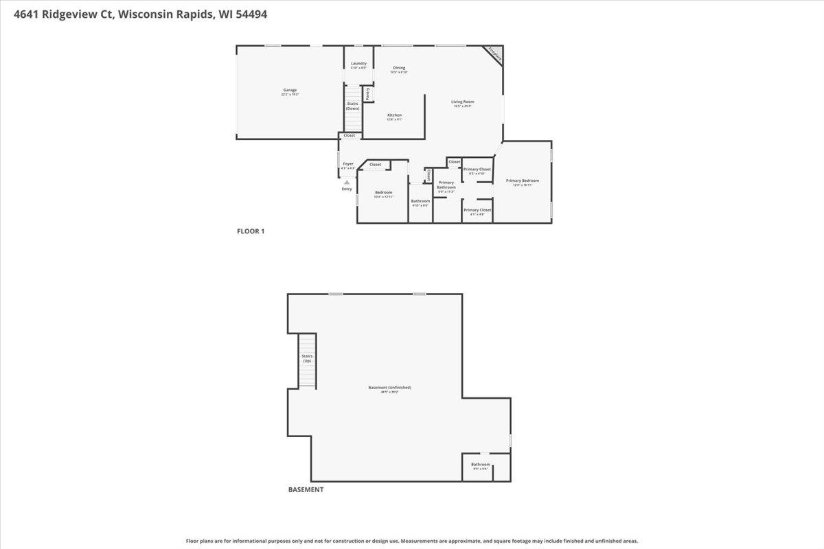 4641 RIDGEVIEW COURT, Wisconsin Rapids, Wisconsin 54494, 2 Bedrooms Bedrooms, ,3 BathroomsBathrooms,Residential,For Sale,4641 RIDGEVIEW COURT,22601263