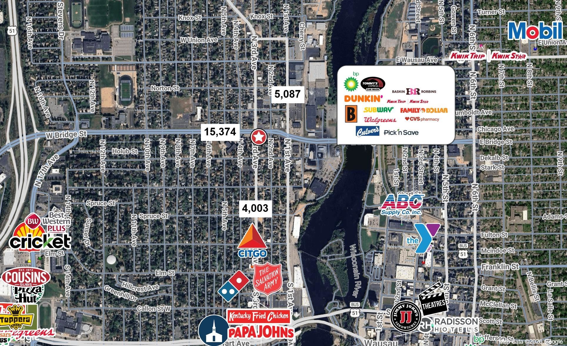 205 W BRIDGE STREET, Wausau, Wisconsin 54401, ,Commercial/industrial,For Sale,205 W BRIDGE STREET,22601310