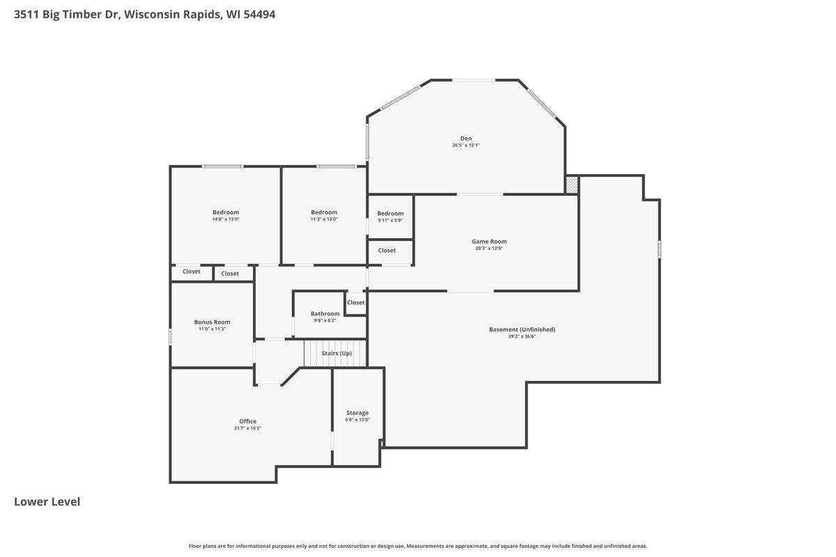 3511 BIG TIMBER DRIVE, Wisconsin Rapids, Wisconsin 54494, 4 Bedrooms Bedrooms, ,3 BathroomsBathrooms,Residential,For Sale,3511 BIG TIMBER DRIVE,22601425