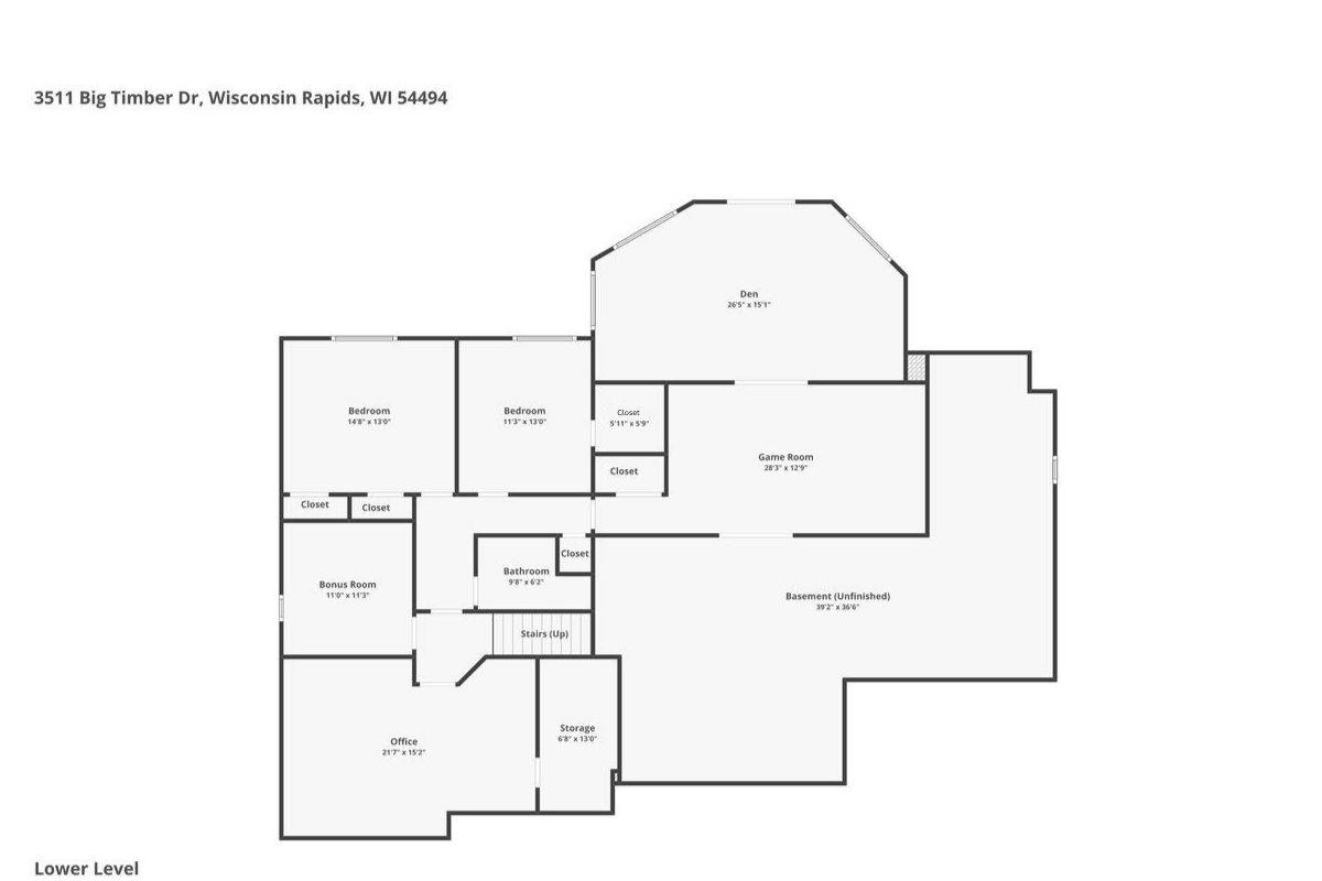 3511 BIG TIMBER DRIVE, Wisconsin Rapids, Wisconsin 54494, 4 Bedrooms Bedrooms, ,3 BathroomsBathrooms,Residential,For Sale,3511 BIG TIMBER DRIVE,22601425