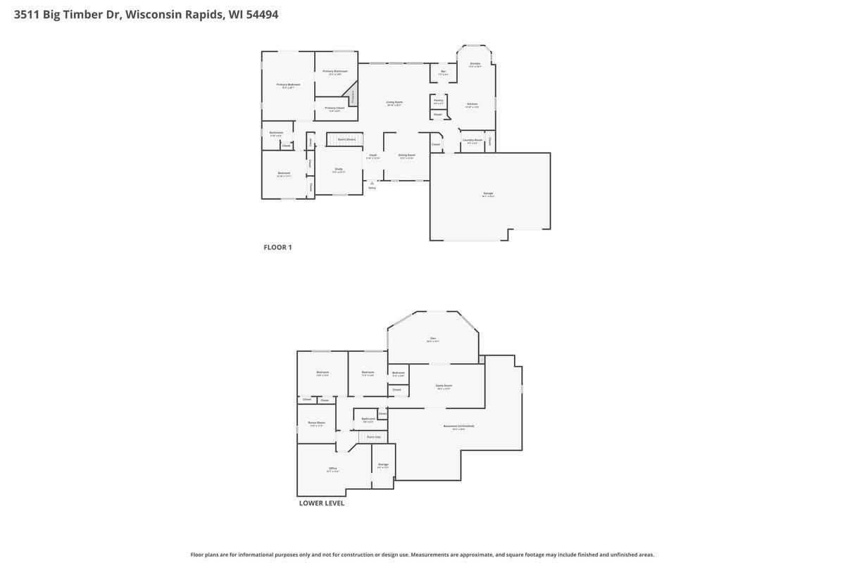 3511 BIG TIMBER DRIVE, Wisconsin Rapids, Wisconsin 54494, 4 Bedrooms Bedrooms, ,3 BathroomsBathrooms,Residential,For Sale,3511 BIG TIMBER DRIVE,22601425