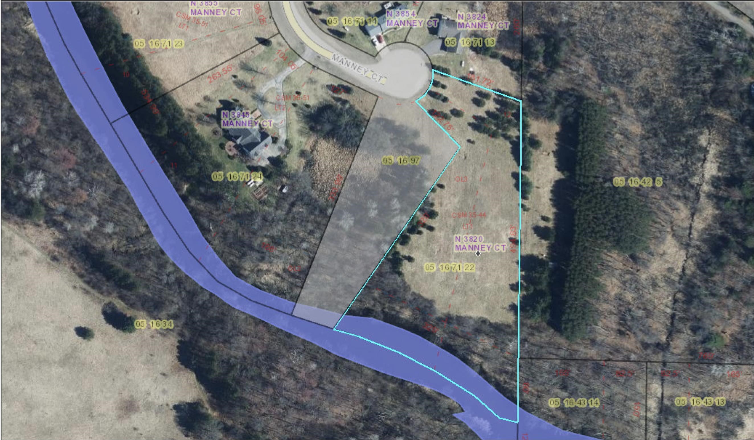 N3820 MANNEY COURT, Waupaca, Wisconsin 54981, ,Land,For Sale,N3820 MANNEY COURT,22601430