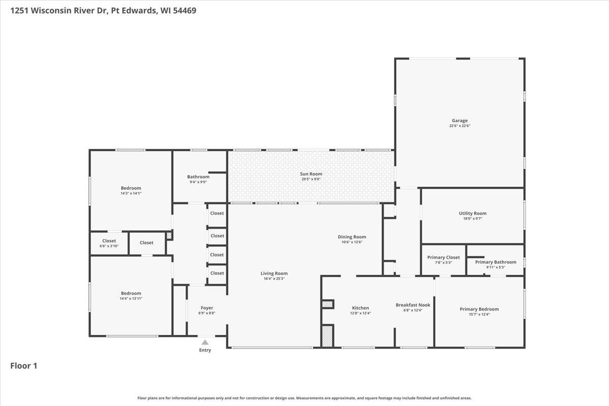 1251 WISCONSIN RIVER DRIVE, Port Edwards, Wisconsin 54469, 3 Bedrooms Bedrooms, ,2 BathroomsBathrooms,Residential,For Sale,1251 WISCONSIN RIVER DRIVE,22601673