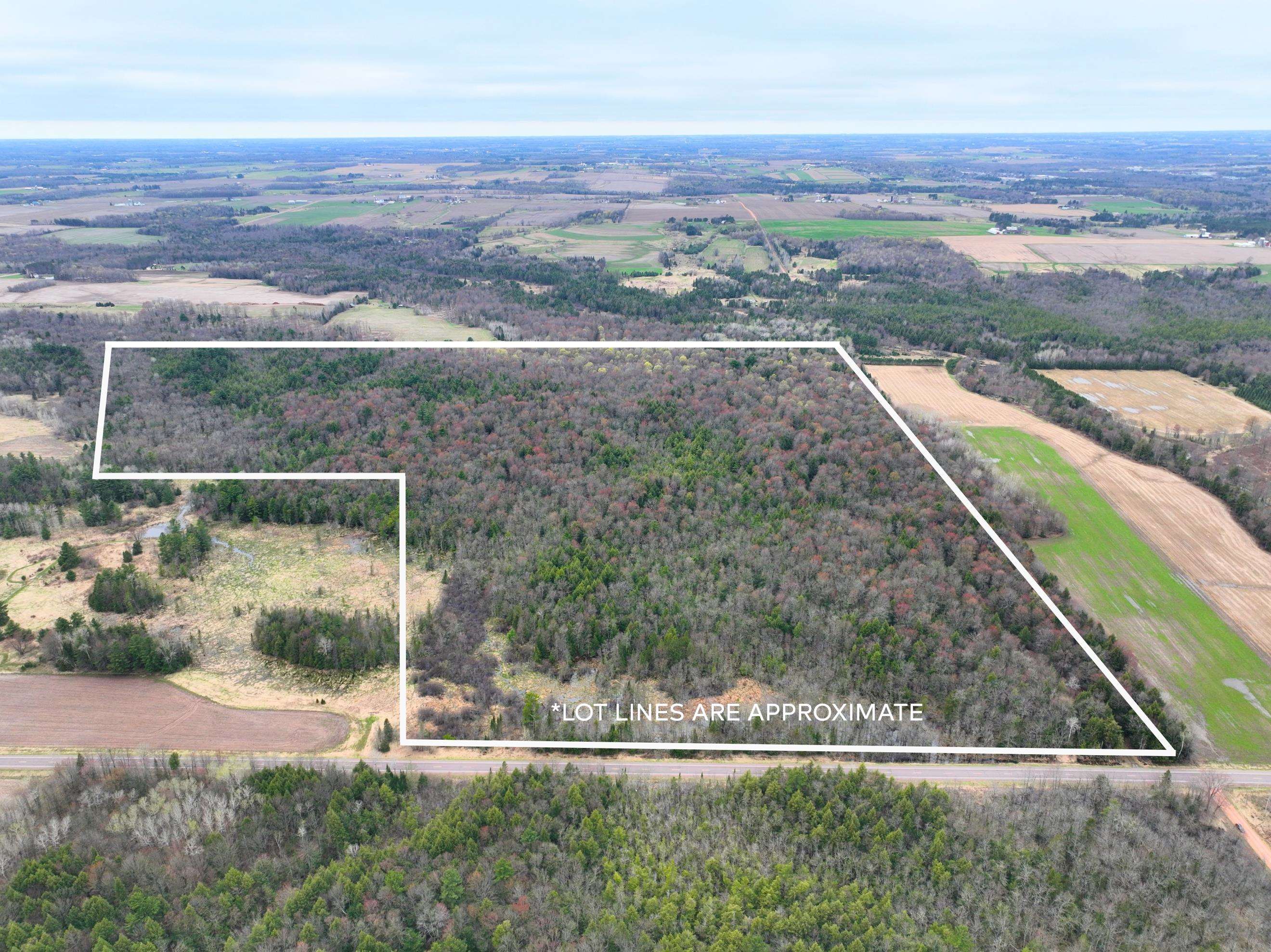 118.88 Acres on COUNTY ROAD O, Marathon, Wisconsin 54448, ,Land,For Sale,118.88 Acres on COUNTY ROAD O,22601771