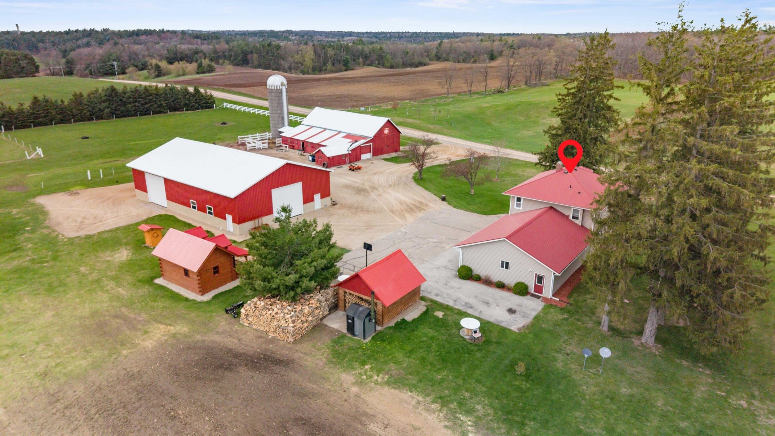 E721 COUNTY ROAD MM, Iola, Wisconsin 54945, 4 Bedrooms Bedrooms, ,2 BathroomsBathrooms,Residential,For Sale,E721 COUNTY ROAD MM,22601855