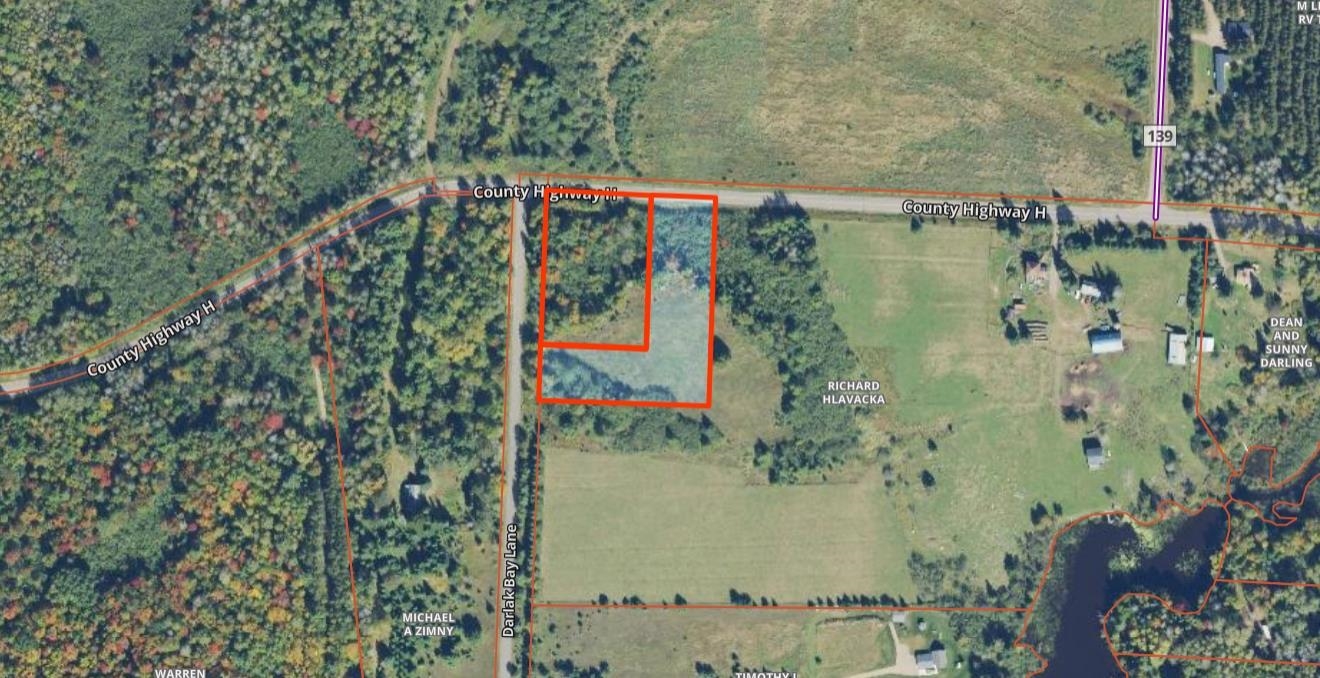 3 acres on DARLAKS BAY ROAD, Phillips, Wisconsin 54555, ,Land,For Sale,3 acres on DARLAKS BAY ROAD,22602215