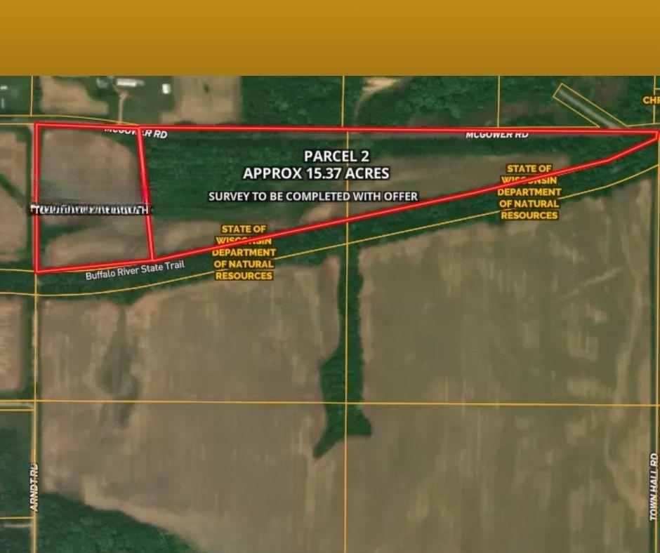 0 MCGOWER ROAD, Fairchild, Wisconsin 54741, ,Land,For Sale,0 MCGOWER ROAD,22602261