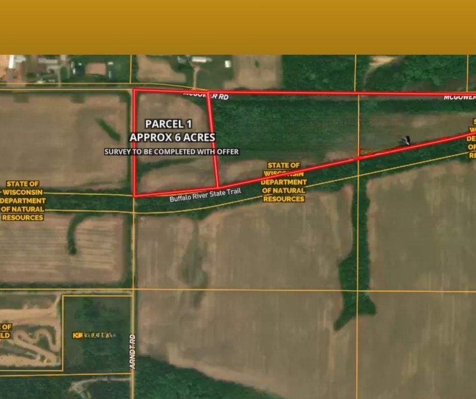 0 MCGOWER ROAD, Fairchild, Wisconsin 54741, ,Land,For Sale,0 MCGOWER ROAD,22602263