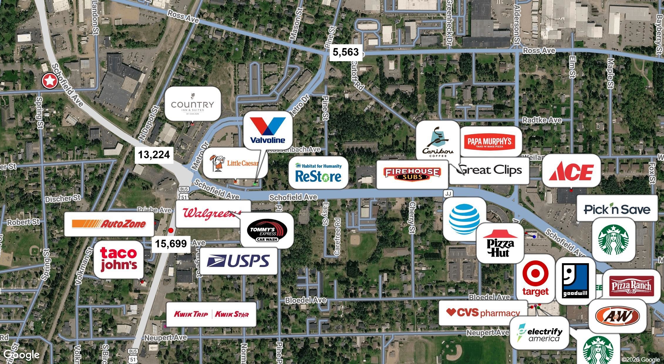 1326 SCHOFIELD AVENUE, Schofield, Wisconsin 54476, ,Commercial/industrial,For Rent,1326 SCHOFIELD AVENUE,22602379