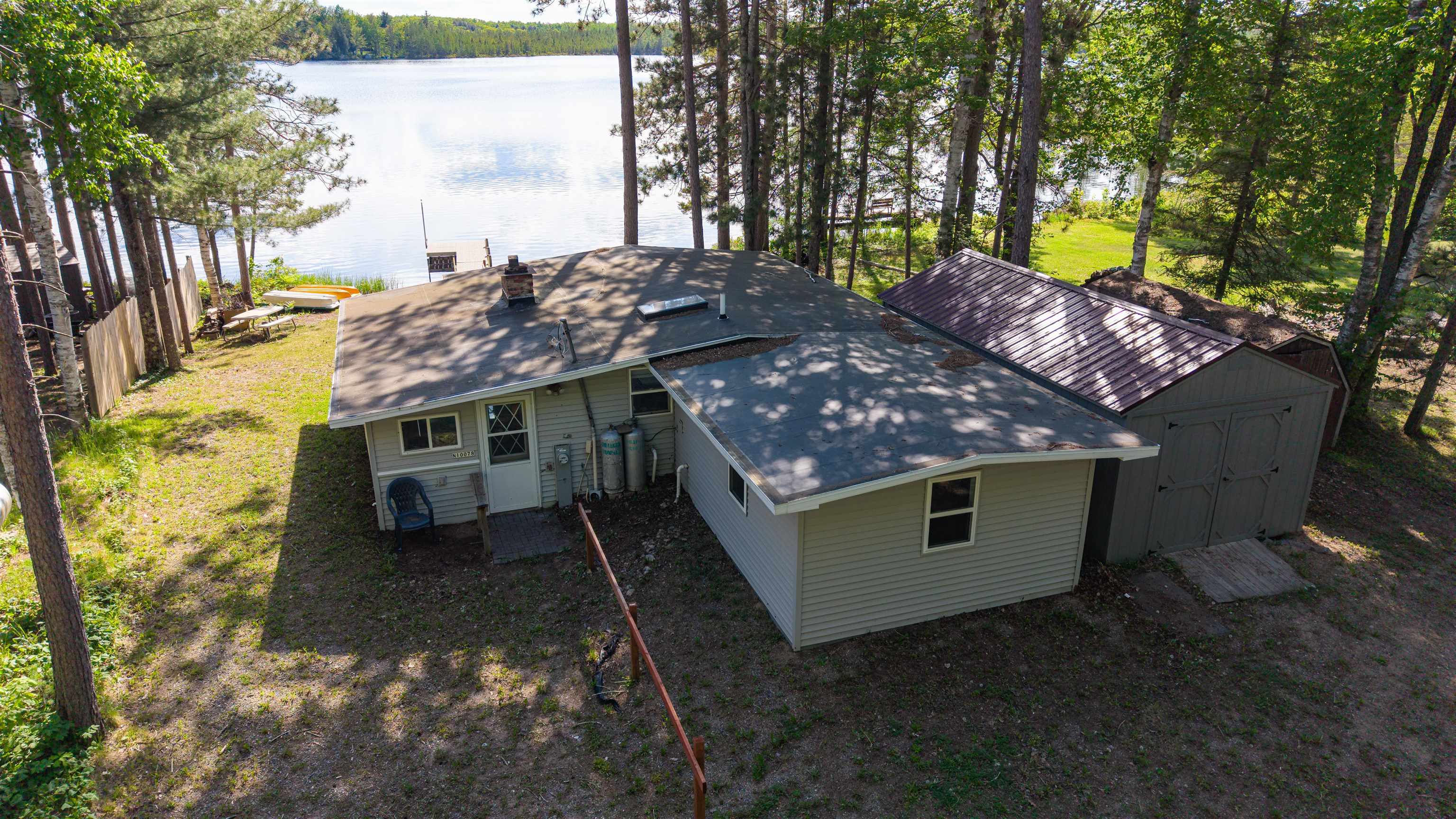 N10078 AIRHOLE LAKE LANE, Elcho, Wisconsin 54428, 2 Bedrooms Bedrooms, ,1 BathroomBathrooms,Residential,For Sale,N10078 AIRHOLE LAKE LANE,22602496
