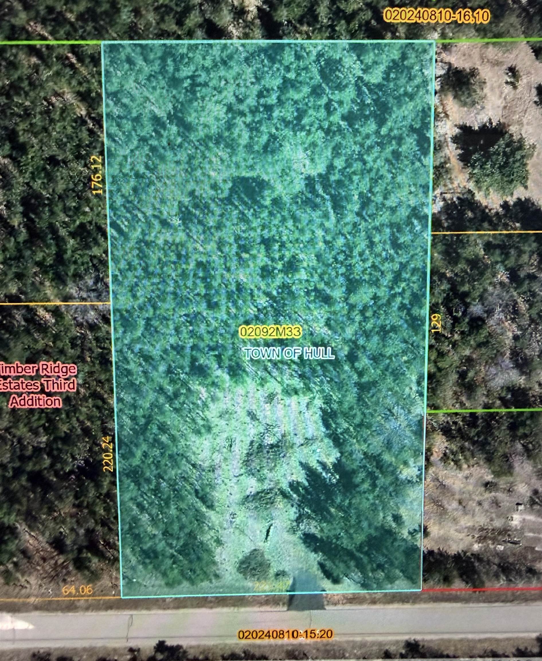 Parcel view from GIS