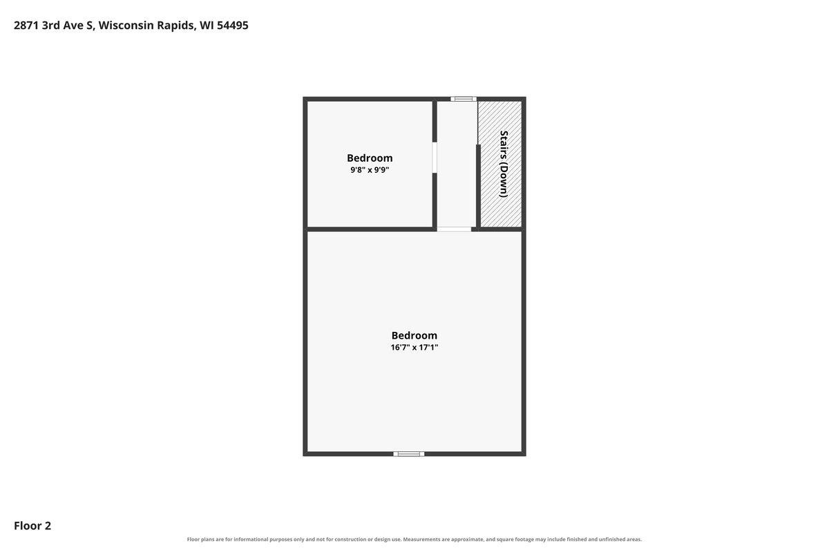 2871 3RD AVENUE SOUTH, Wisconsin Rapids, Wisconsin 54495, 3 Bedrooms Bedrooms, ,1 BathroomBathrooms,Residential,For Sale,2871 3RD AVENUE SOUTH,22603520