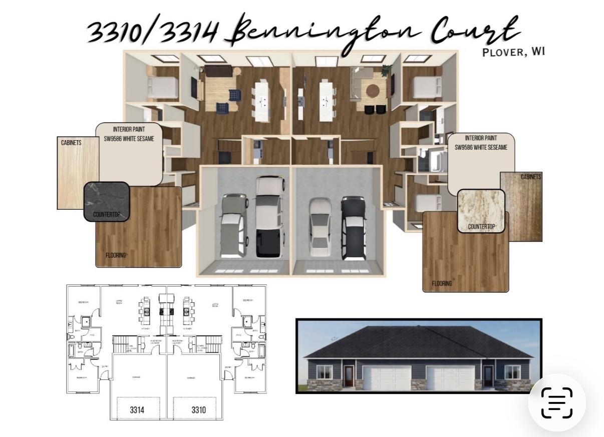 3310 BENNINGTON COURT, Plover, Wisconsin 54467, 2 Bedrooms Bedrooms, ,2 BathroomsBathrooms,Residential,For Sale,3310 BENNINGTON COURT,22603532