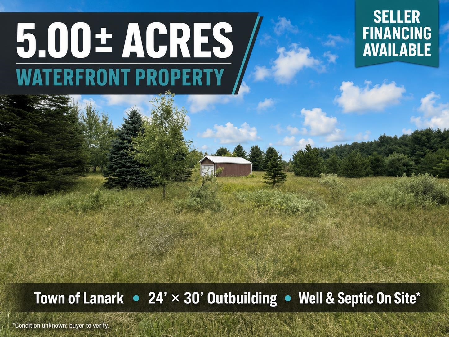 8846 COUNTY ROAD N, Almond, Wisconsin 54909, ,Land,For Sale,8846 COUNTY ROAD N,22603928