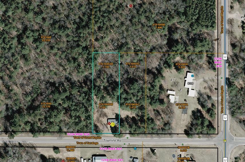 7811 TOWNLINE ROAD, Wisconsin Rapids, Wisconsin 54494, ,Land,For Sale,7811 TOWNLINE ROAD,22604221