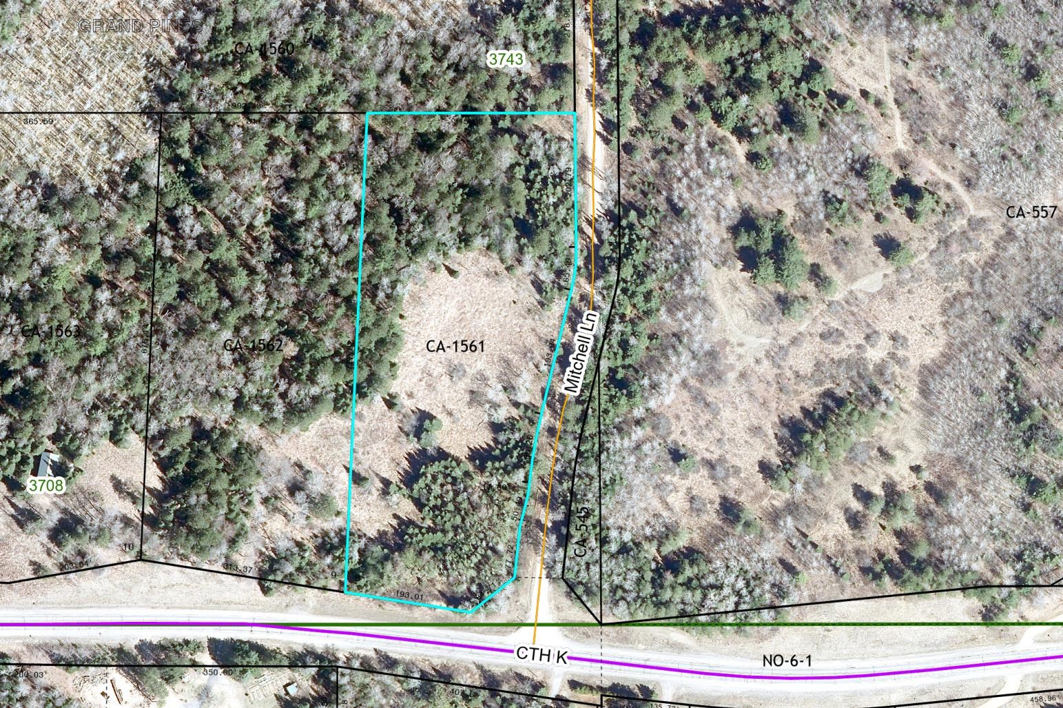 On COUNTY ROAD K, Harshaw, Wisconsin 54529, ,Land,For Sale,On COUNTY ROAD K,22604295