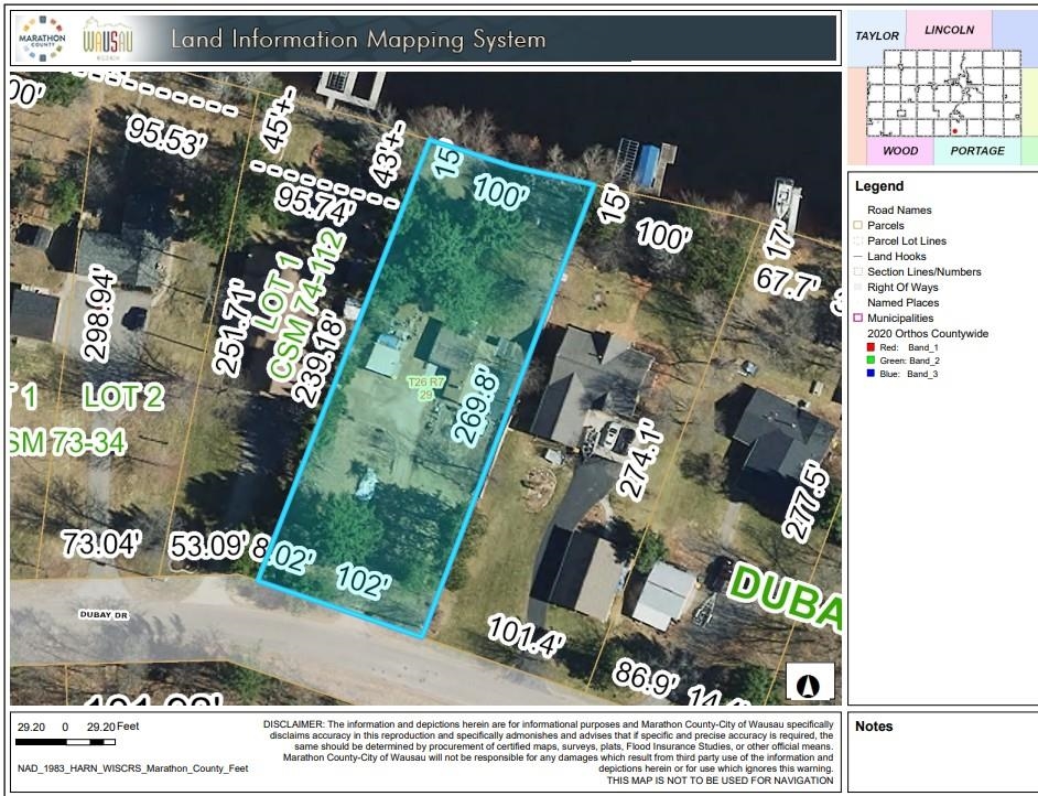 202961 DUBAY DRIVE, KNOWLTON, Wisconsin 54455, ,Land,For Sale,202961 DUBAY DRIVE,22604338
