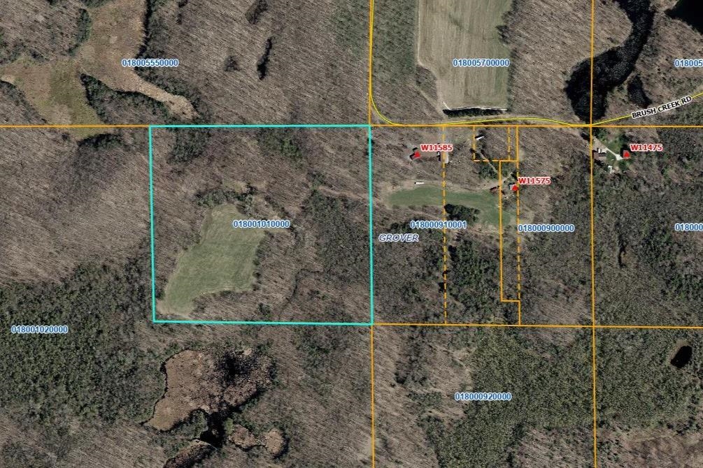 34.34 Acres BRUSH CREEK ROAD, Medford, Wisconsin 54451, ,Land,For Sale,34.34 Acres BRUSH CREEK ROAD,22604661