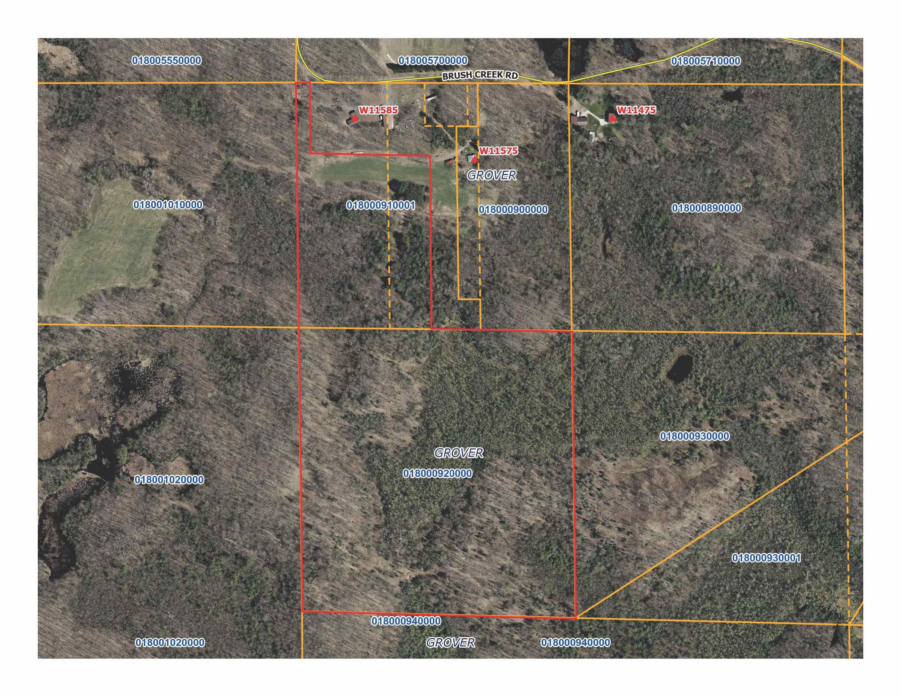 55.55 Acres BRUSH CREEK ROAD, Medford, Wisconsin 54451, ,Land,For Sale,55.55 Acres BRUSH CREEK ROAD,22604662