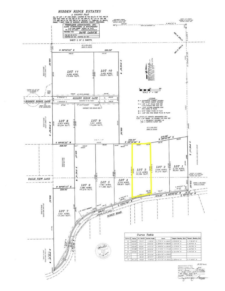 Lot 3 SCOUT ROAD, Mosinee, Wisconsin 54455, ,Land,For Sale,Lot 3 SCOUT ROAD,22604733