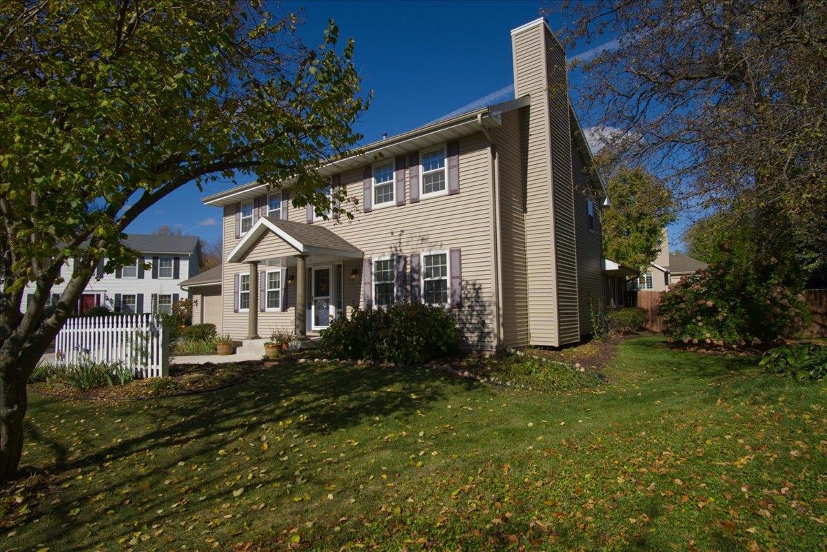 Tucked at the end of a quiet cul-de-sac in Verona’s Cross Country Heights, this spacious 2-story Colonial offers over 4,000 finished sq ft of comfortable living with 3 bedrooms and 3.5 bathrooms. All three over sized bedrooms are upstairs, including a private primary suite with recently remodeled walk-in shower. The main level features a bright kitchen with island, formal and casual dining areas, cozy family room with fireplace, and a sun room filled with natural light. Step outside to a beautiful back deck overlooking the fenced yard with mature landscaping - perfect for relaxing or entertaining. Finished lower level adds an abundance of rec space, an additional full bath, storage & flexibility.