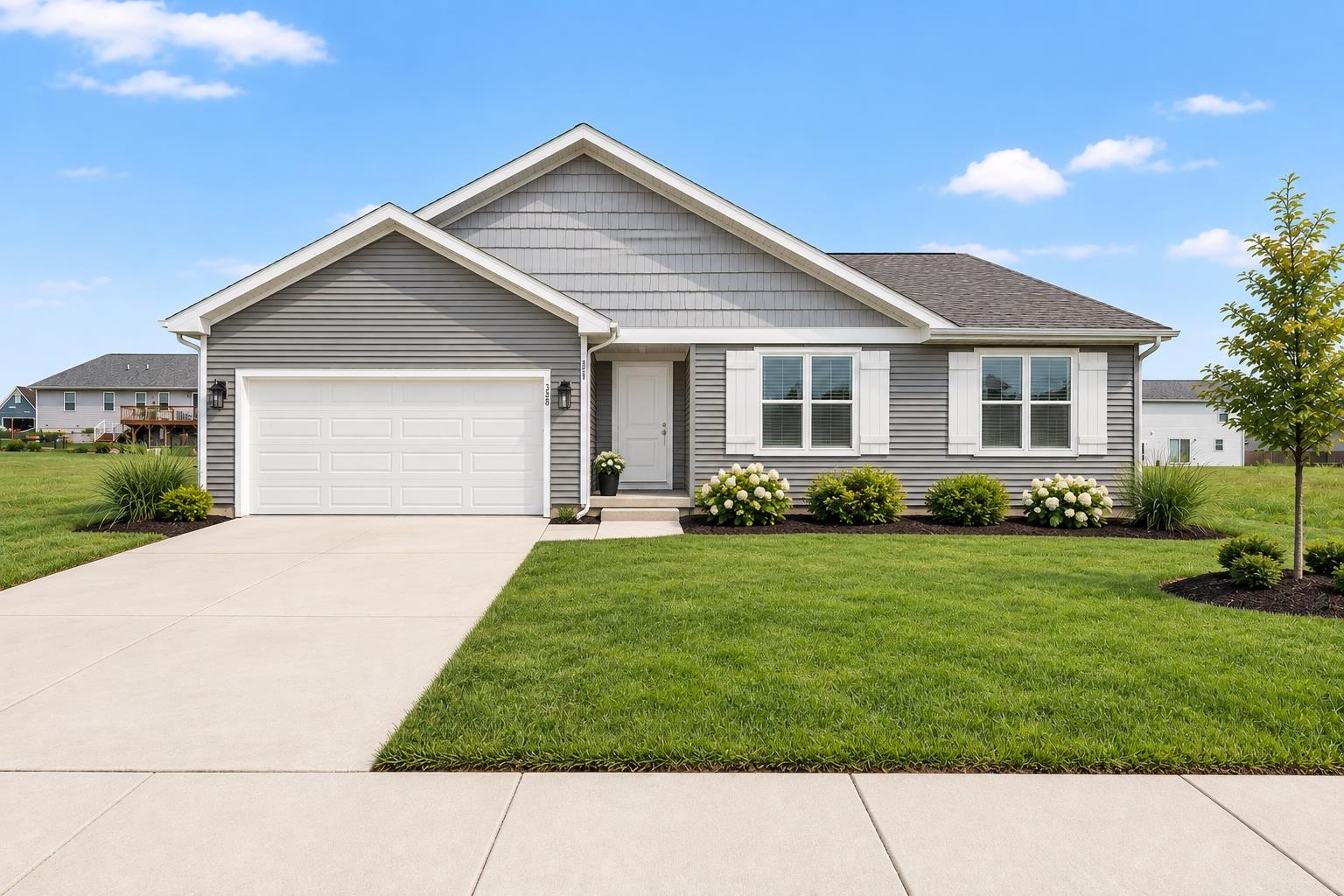 Landscape added for curbappeal