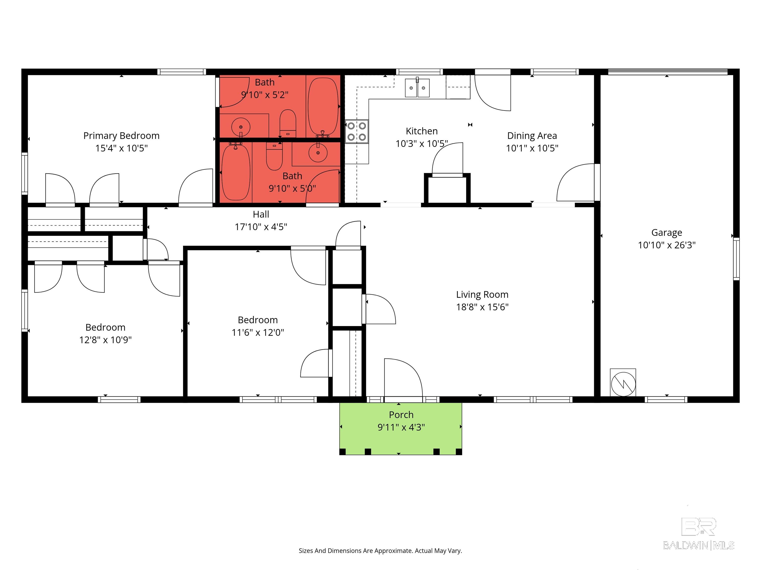 6241 Woodside Drive, Theodore, AL, 36582