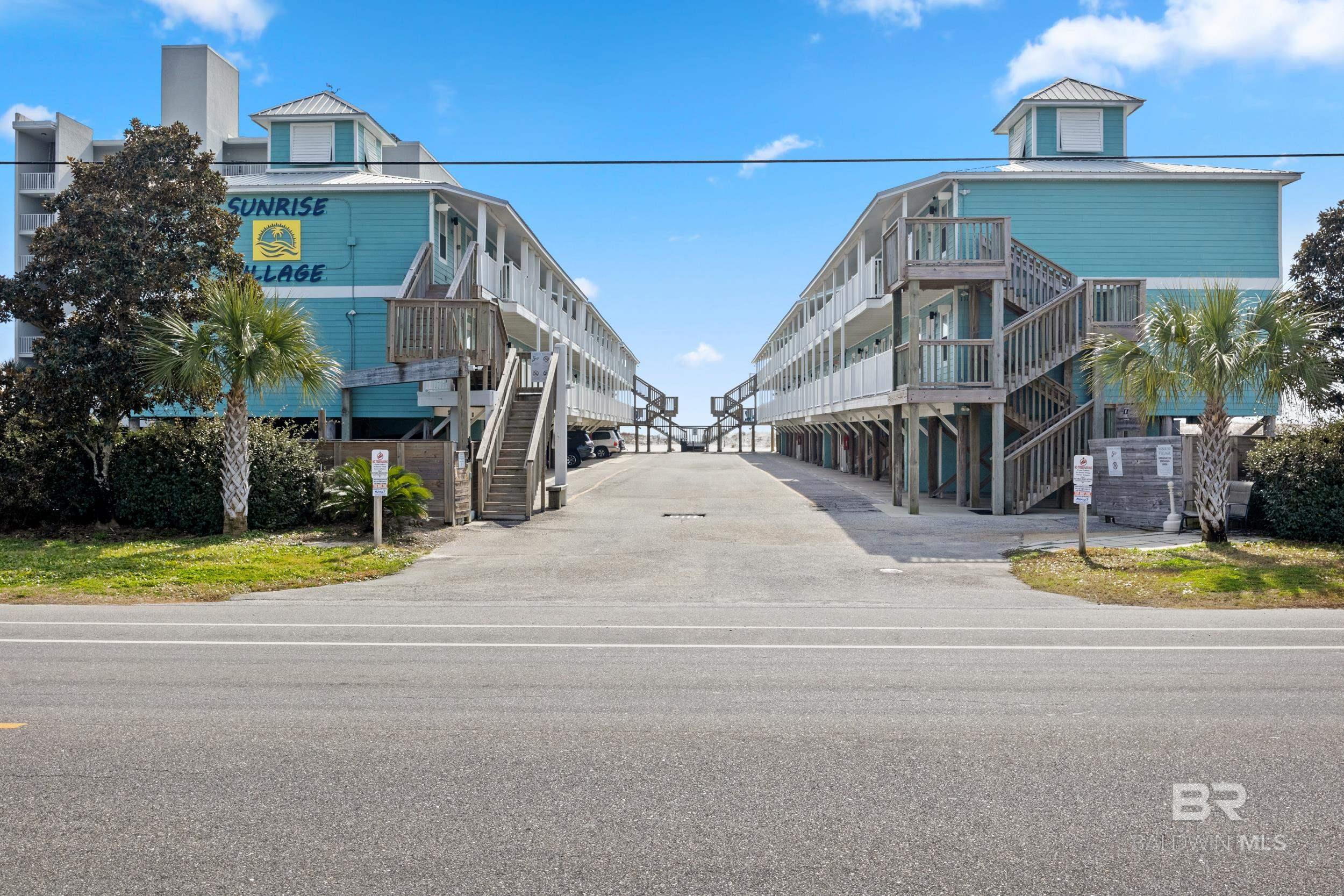 Motivated Seller Will Pay Special Assessment with Acceptable Offer!! Cute 2 bedroom unit STEPS away from the beach. Potential to do ~ $49k in rental. Sunrise Village is low density with a spacious beach front and pool for owners and guests to enjoy. With an amazing restaurant, seafood market, convenience store, and ice cream right across the street, you truly feel the ease of beach living here! Buyer to verify all information during due diligence.