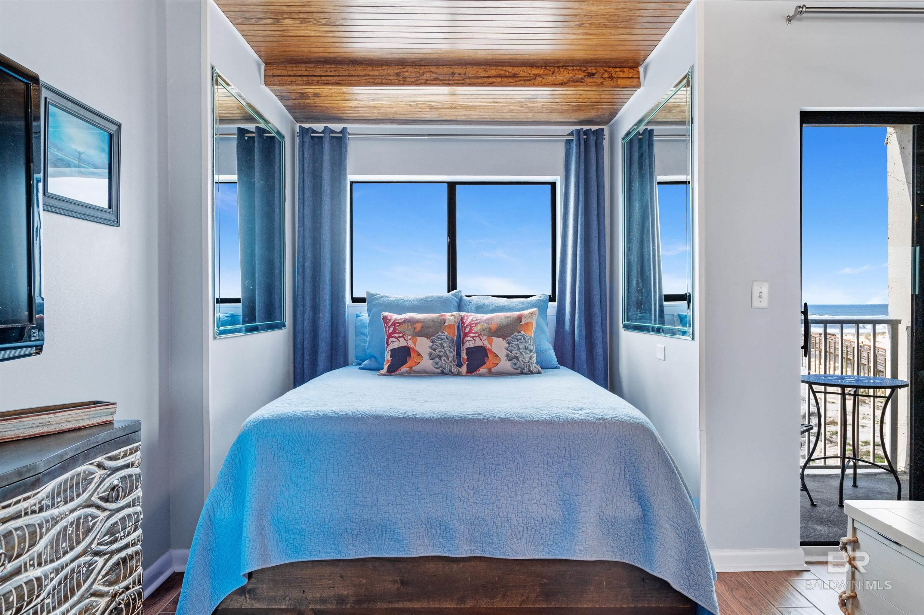 DIRECT GULF FRONT studio in Royal Gulf Beach & Racquet Club offering exceptional rental potential and stunning, unobstructed views of the Gulf of Mexico. THIS UNIT HAS A STRONG RENTAL HISTORY and continues to perform as an income-producing investment, with a 2025 gross rental income for only 10 months exceeding $47,000 which is also not including private bookings. Rentals for 2024 were $48,465 and 2023 rentals were $49,822. This beautifully updated Sunsuite condo allows you to wake up to the sound of waves and enjoy panoramic beachfront scenery right from your bed or private balcony. The unit features thoughtful and tastesful upgrades including beadboard ceilings, recessed and under counter lighting, granite kitchen and bathroom countertops, new patio door, custom mosaic bathroom tile, custom cabinetry hardware, mirrored accents, custom slip cover queen sofa sleeper, leather swivel chair, Kohler bathroom toilet and sink, and a custom bed with built-in storage. A double drop-leaf dining table provides flexible space while maximizing functionality.Major system updates include a new HVAC system installed January 2026, hot water heater replaced in 2023/2024, and refrigerator replaced in 2022/2023, offering peace of mind for years to come. Royal Gulf Beach & Racquet Club is a sought-after Gulf-front resort offering outstanding amenities including six outdoor pools, indoor pool, kiddie pools, indoor and outdoor hot tubs, saunas, fitness center, tennis courts, basketball, volleyball, shuffleboard, putting green, grilling and picnic areas, and multiple private boardwalks to the beach. The popular Sassy Bass Island Grill is located onsite with beachfront dining and bar service.Ideal as a personal beachfront getaway or turnkey investment property. Seller is a licensed real estate agent in the State of Florida. Seller intends to complete a 1031 exchange at no cost to the buyer. Buyer to verify all information during due diligence.