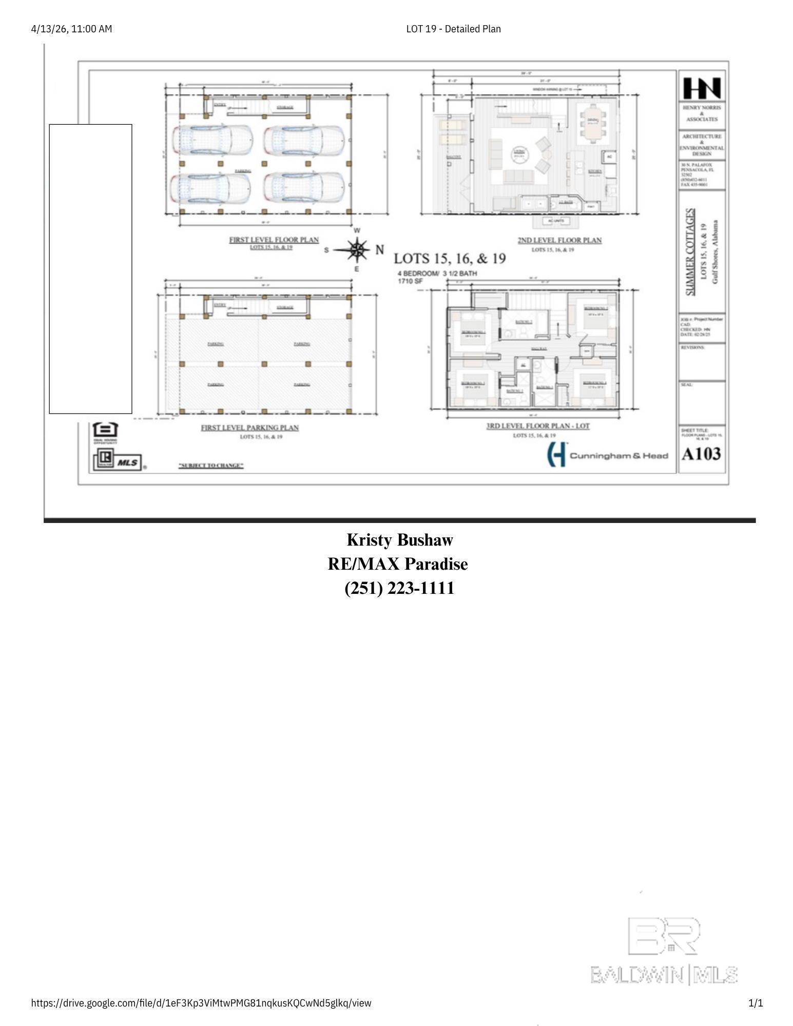 0 Cottage Cove Lane, Gulf Shores, AL, 36542