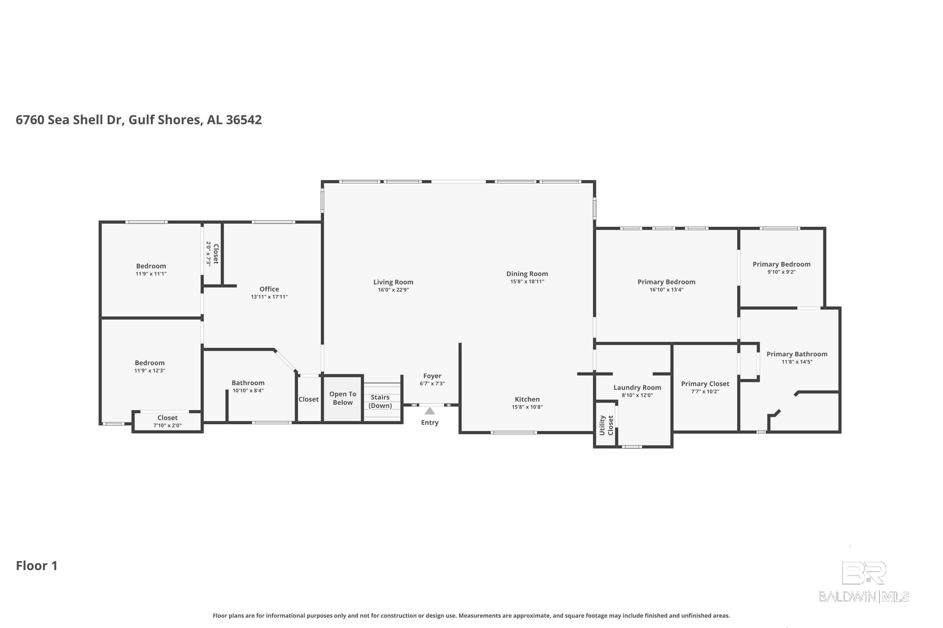 6760 Sea Shell Drive, Gulf Shores, AL, 36542