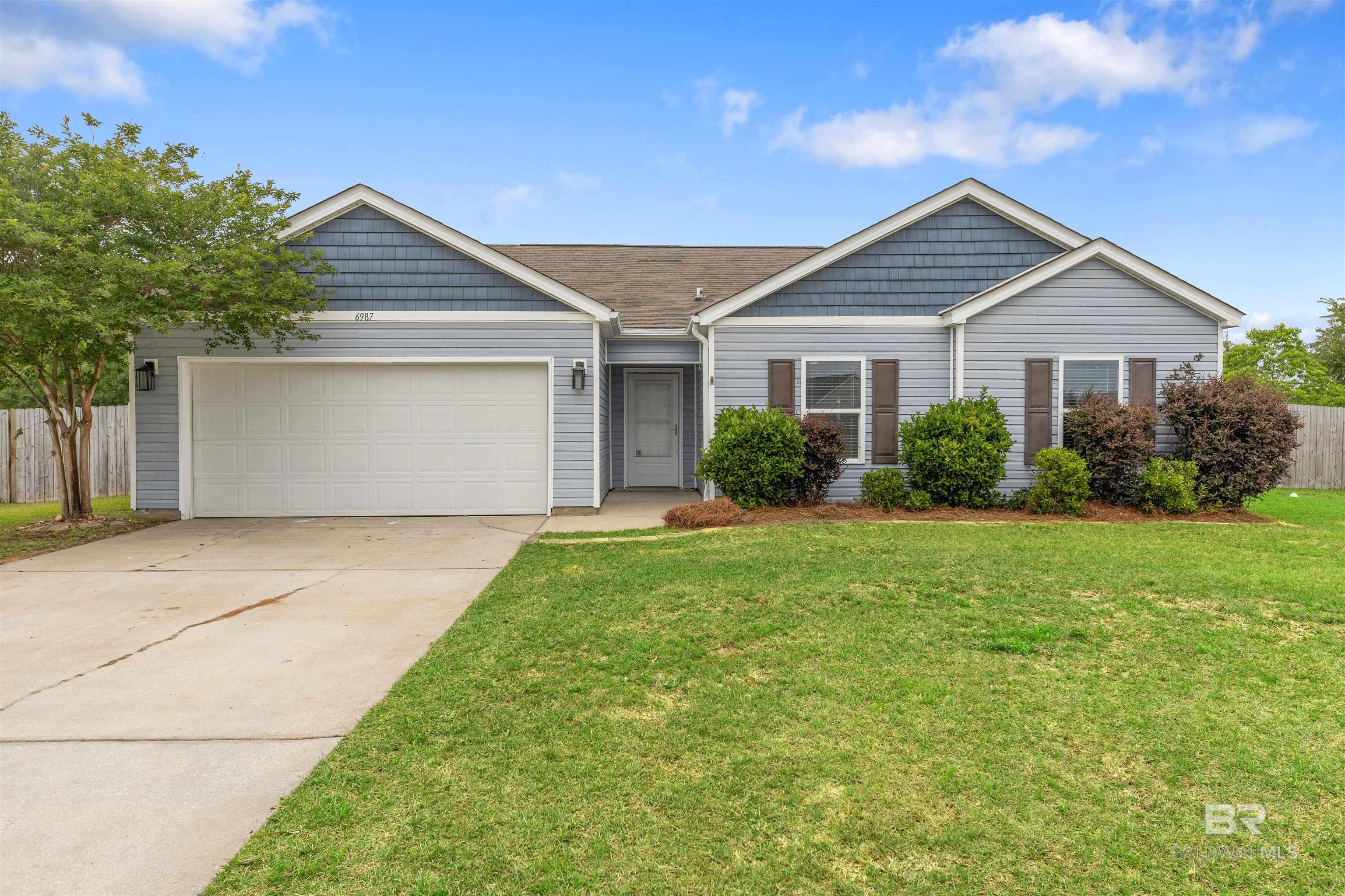 Check out this lovely home that sits on almost a 1/2 acre in Gulf Shores!! Finally, a home where you actually have space in your backyard! Open floor plan and a huge walk-in master closet. A 2017 home with 3 beds and 2 baths over 1800 square feet. Schedule this beauty while you can!! Buyer to verify all information during due diligence.