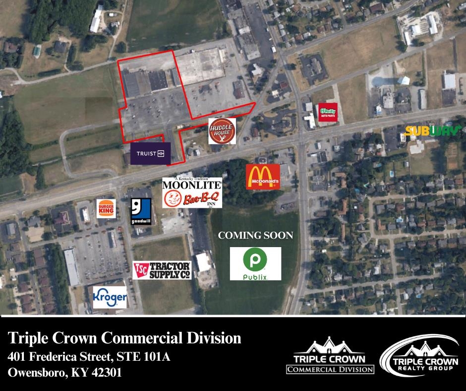 2845 Parrish Avenue, Owensboro, Kentucky 42301, ,Retail,For Sale,Parrish Avenue,93104