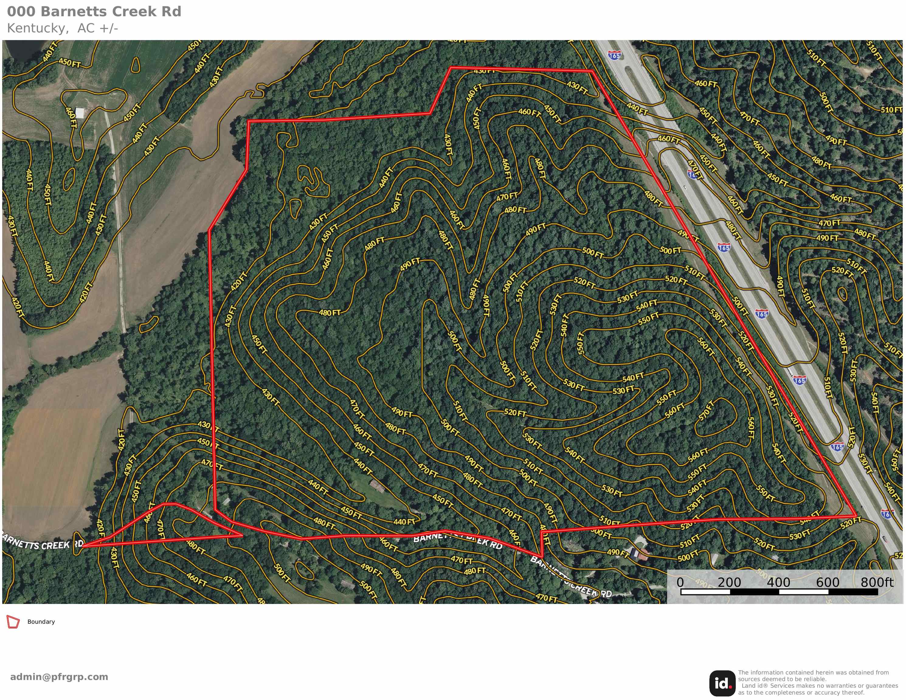 000 Barnett Creek Rd, Hartford, Kentucky 42347, ,Land,For Sale,Barnett Creek Rd,94347