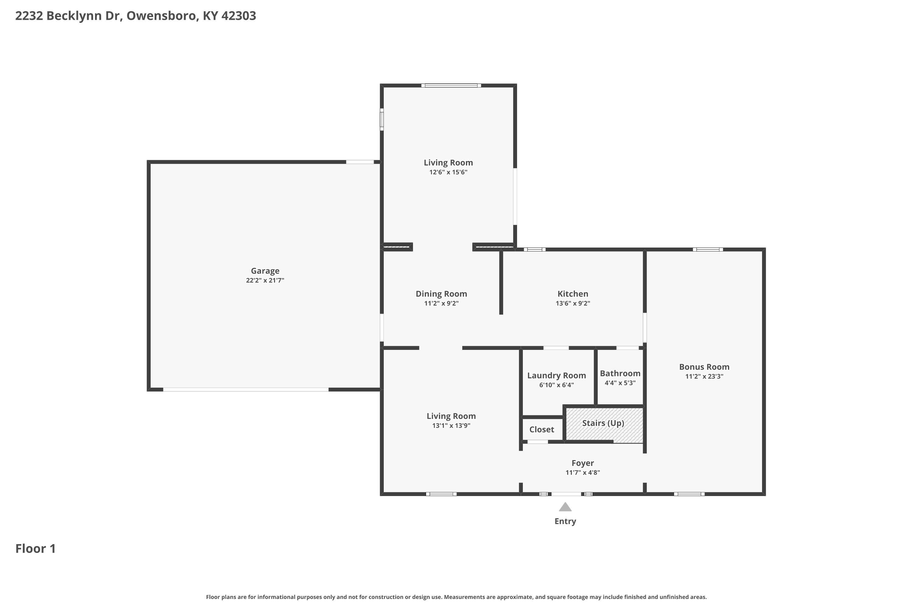 2232 Becklynn Dr, Owensboro, Kentucky 42303, 4 Bedrooms Bedrooms, ,2 BathroomsBathrooms,Single Family Residence,For Sale,Becklynn Dr,94474
