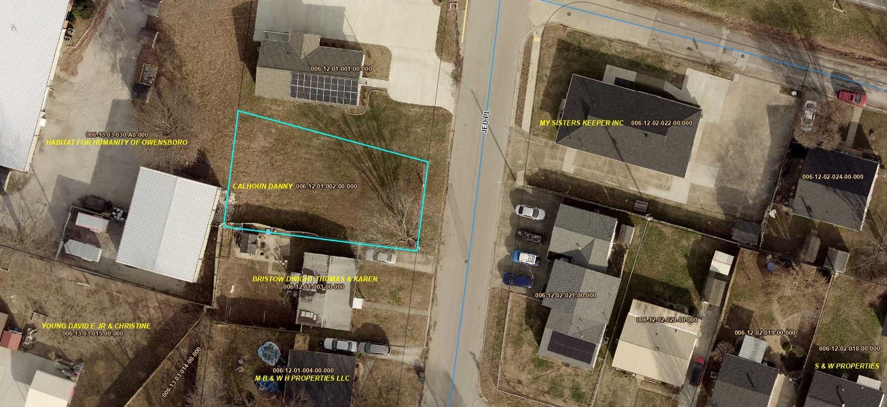 416 Jed Place, Owensboro, Kentucky 42301, ,Land,For Sale,Jed Place,94712