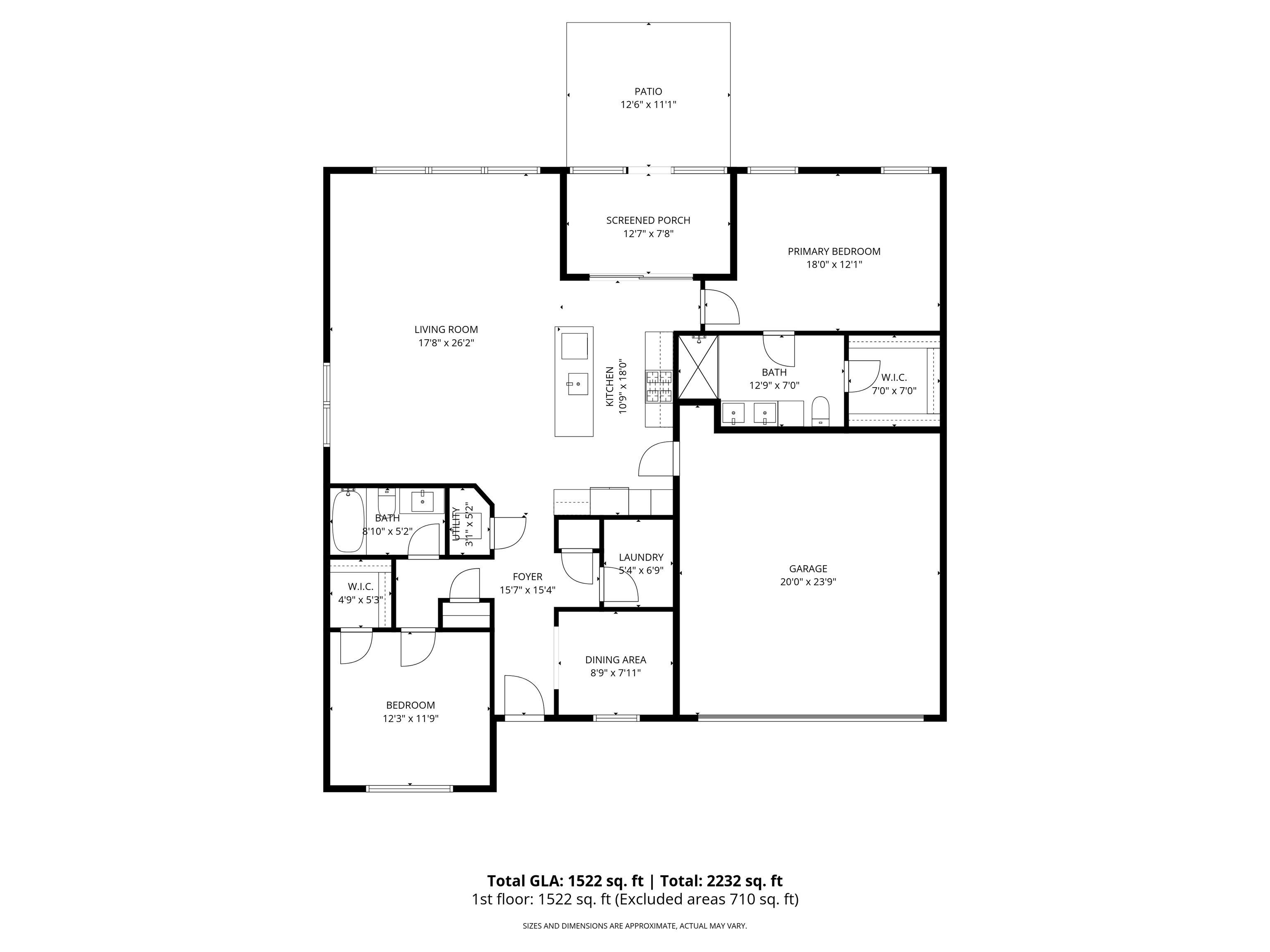 2558 Watson Circle, Owensboro, Kentucky 42301, 2 Bedrooms Bedrooms, ,2 BathroomsBathrooms,Single Family Residence,For Sale,Watson Circle,94781