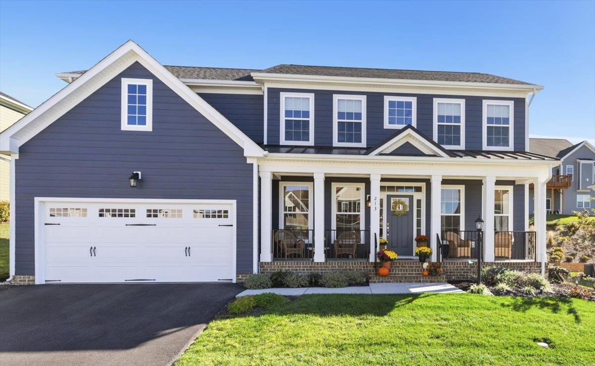 Welcome to Gorgeous 213 Alico Dr., 4 Bed/2.5 Bath, in the Desirable, Boutique Neighborhood of Givens Farm, Blacksburg. This Home offers many Upgrades and Attention to Designer Features. Maple Cabinetry, Quartz Countertops with Oversized Radius Edge Island, Gas Cooking Range, Farmhouse Sink, Luxury Plank Flooring, Raised Decorative Paneled Walls, and an Excellent Floorplan. Four Season View of the Blueridge Mountains, Extended Garage, Covered Front Porch, Back Deck, and Transferable Pearl Gold Certified High Efficiency, Make for Daily Enjoyment. All This Beauty with Close Proximity to Downtown and Easy Access to Route 460. Come Tour this Lovely Sunlit Design that Flows Easily for Carefree in Town Living.