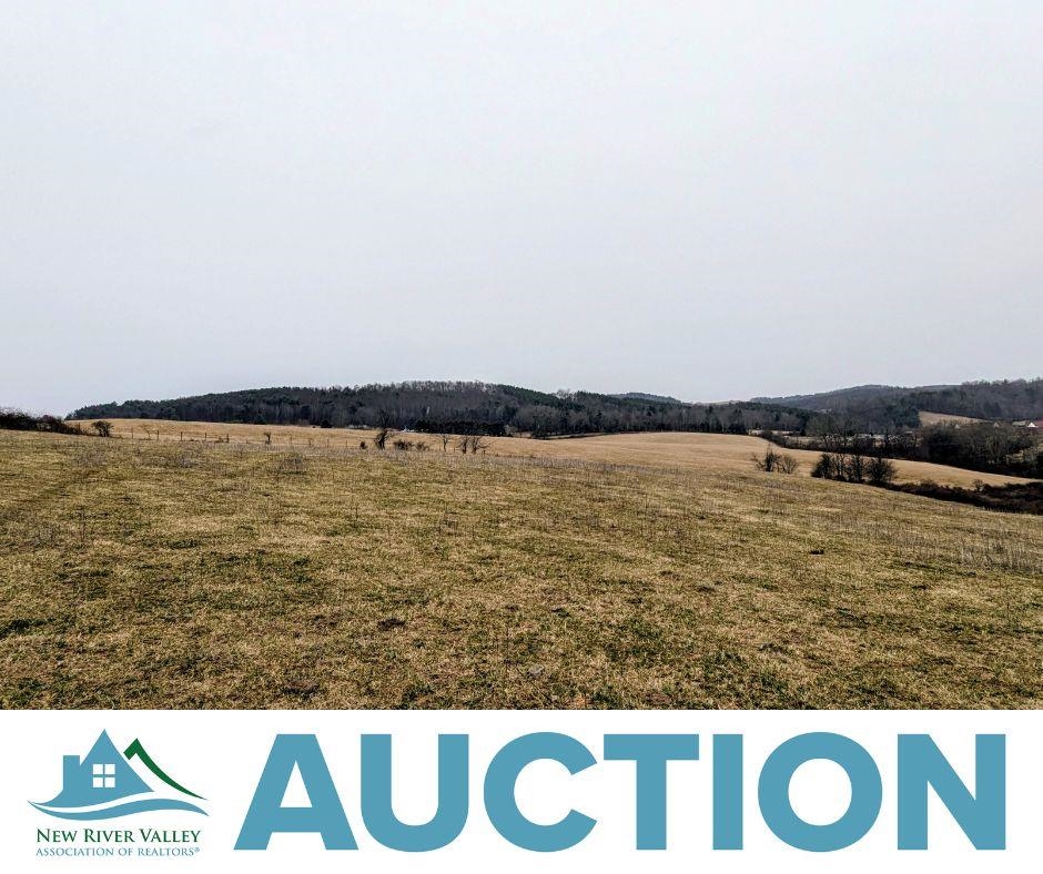 Auction Property: List price may not reflect final sales price. Online Auction ending April 2nd at 4 PM. Discover 56.81+/- acres across two adjacent parcels, fully equipped for livestock and immediate agricultural use. This established farm features interior and cross-fencing, a working pen, and 6 paddocks designed for rotational grazing (expandable to 8). Water is abundant with a bold creek, an agricultural well, and 6 strategically placed water boxes. The rolling terrain offers several prime building sites with long-range mountain views. Improvements include a 40’x50’ shop with concrete floors and electric—ideal for equipment or a workshop—and a functional 3 bedroom, 2 bath singlewide mobile home. Title to the mobile home will be transferred upon closing. Property adjoins Hillsville Elementary School. Ideally located just 10 minutes from Hillsville and I-77.
