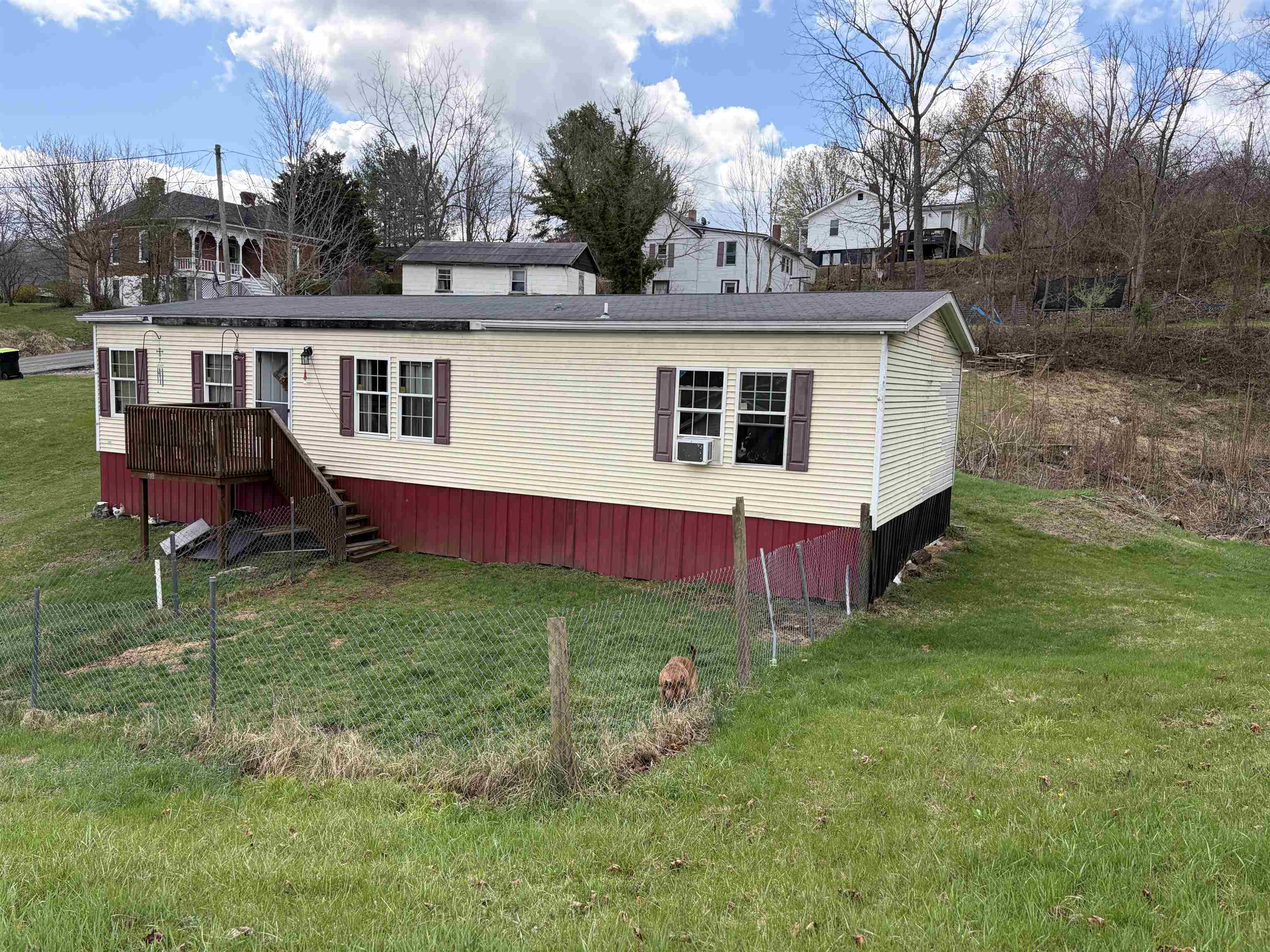 Located in the town limits of Pulaski, this half-acre property offers a great mix of space, value and potential.  The double-wide is in livable condition, making it a solid option for an owner-occupant seeking an affordable home with a larger yard.  The lot provides ample outdoor space and flexibility for future use.  With public utilities and convenient access to town amenities, the property is both practical and well-located.  Also ideal for investors or developers, the lot offers strong potential for redevelopment, new construction or rental hold.