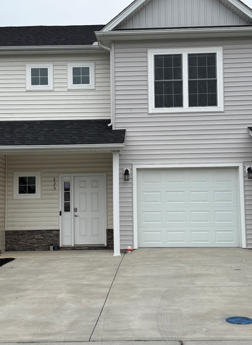 Welcome to this charming Elliston townhome offering comfort, convenience, and low-maintenance living. Ideally located with easy access to Christiansburg, Blacksburg, and I-81, this home keeps you connected to everything the New River Valley has to offer. Inside, you'll find LVP flooring throughout the main living areas and a stylish kitchen featuring granite countertops and espresso cabinetry. The primary bedroom offers a spacious closet. A tankless water heater provides energy efficiency and endless hot water, while the single-car garage adds convenience. Perfect for first-time buyers, downsizing, or an investment opportunity!