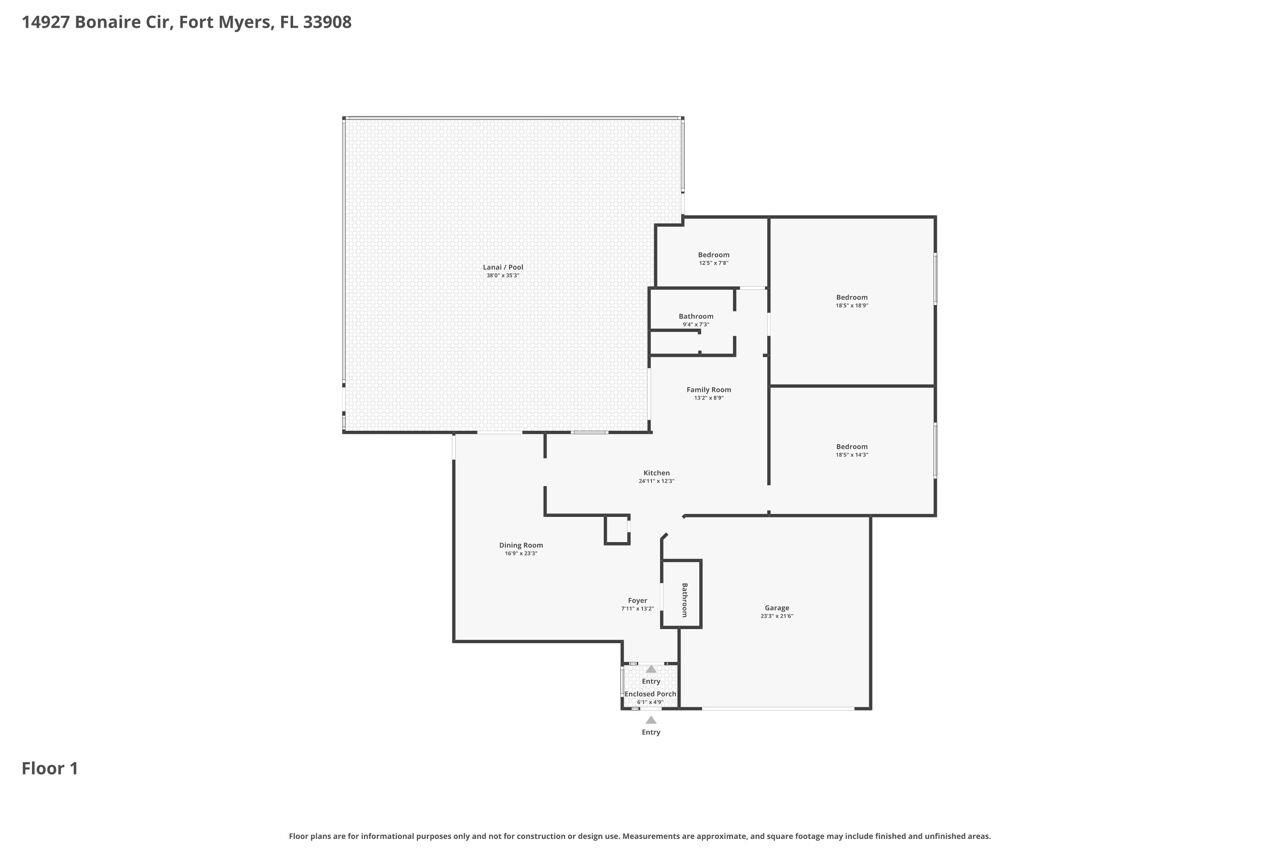 Fort Myers, FL, US, 3 Bedrooms Bedrooms, ,Residential,For Sale,14922 Bonaire Circle,2260264SAN